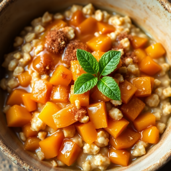 Apricot, Maple & Oat Compote