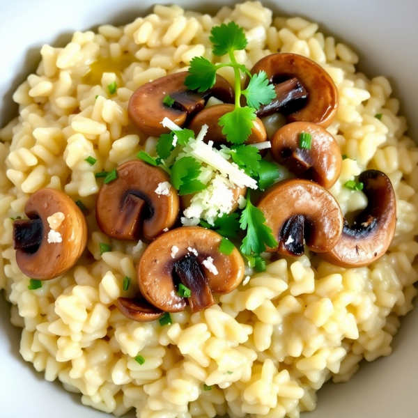 Savory Mushroom Risotto