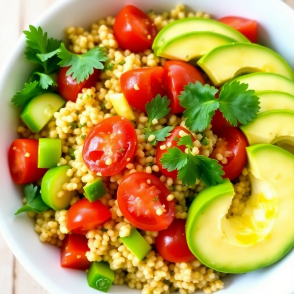 Savory Herb-Infused Quinoa Bowl