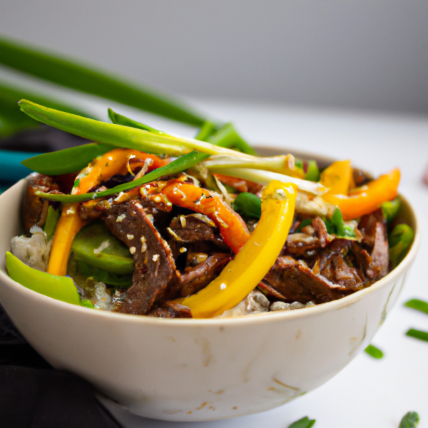 Korean Spiced Beef Bowl