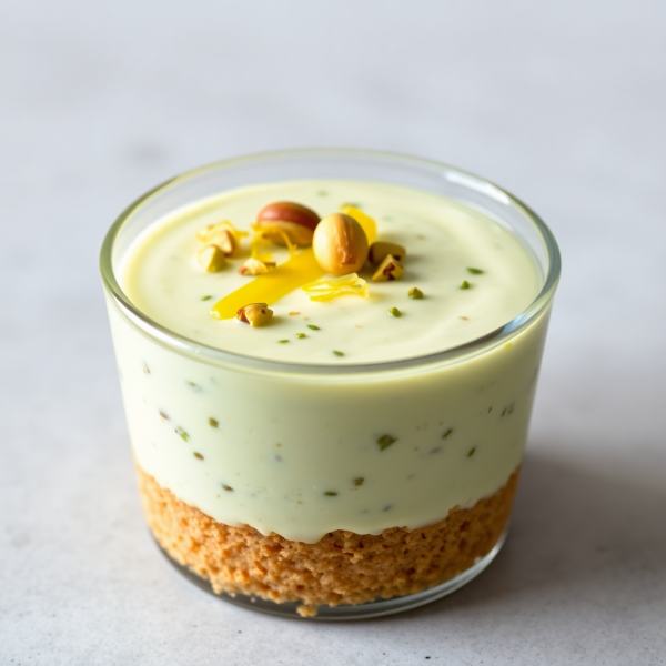 Individual Pistachio Cheesecake