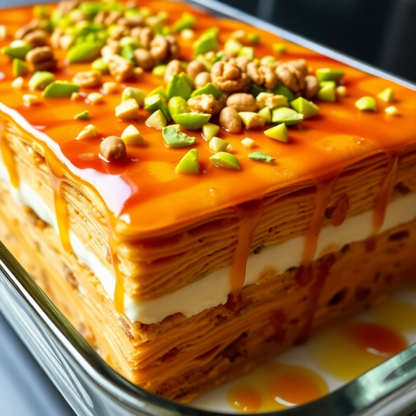 Baklava Cheesecake Delight