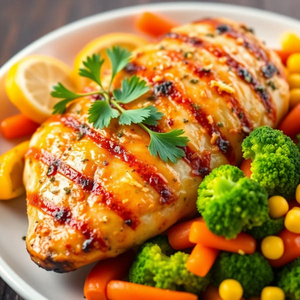 Lemon Herb Grilled Chicken