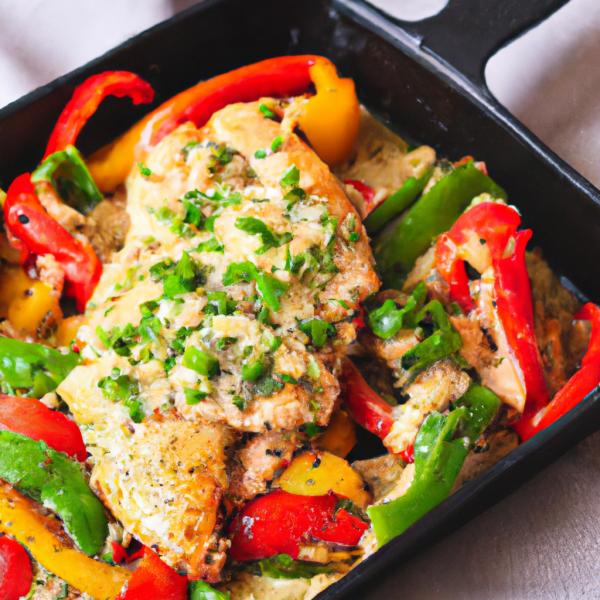 Pesto Chicken and Vegetables