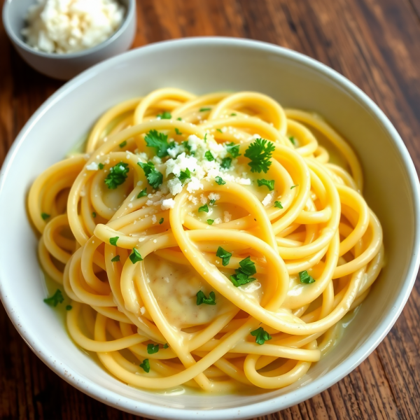 Creamy Garlic Butter Pasta