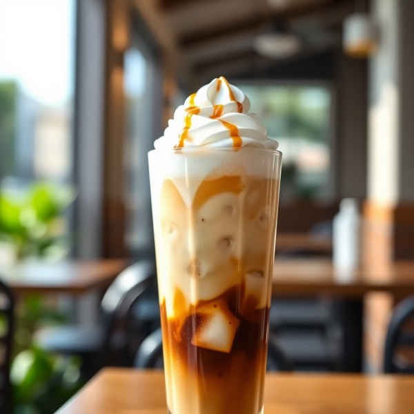 Iced Vanilla Latte