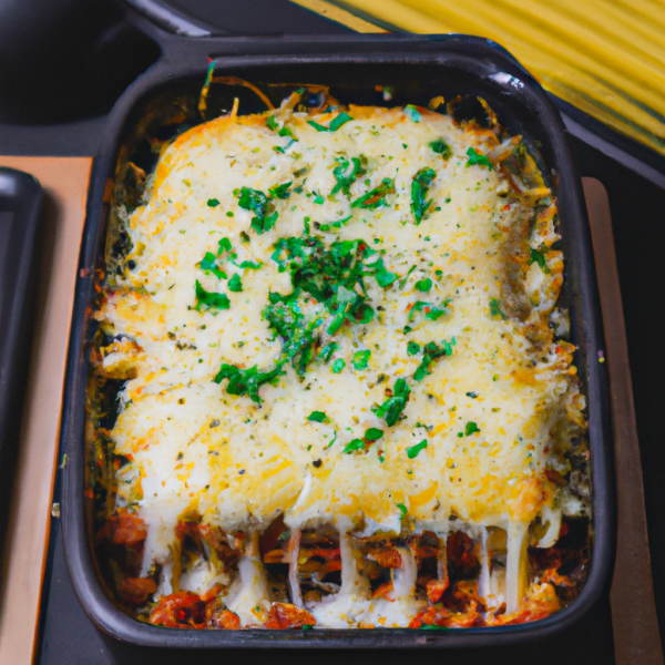 American Baked Spaghetti