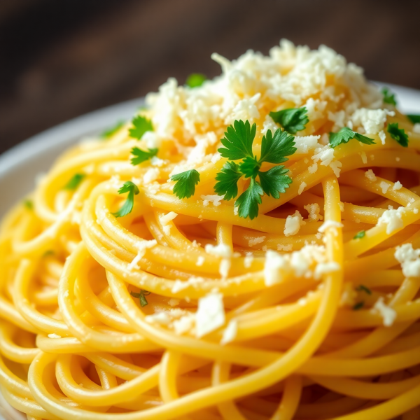 Savory Garlic Butter Pasta