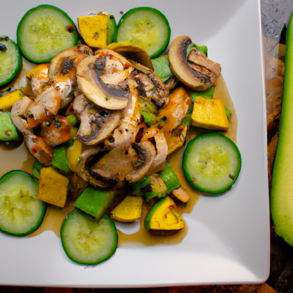 Caribbean Chicken Avocado Bowl