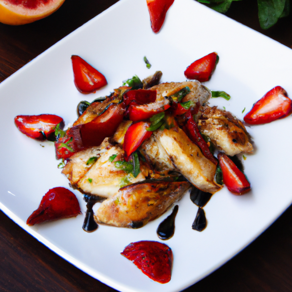 Strawberry Balsamic Chicken 