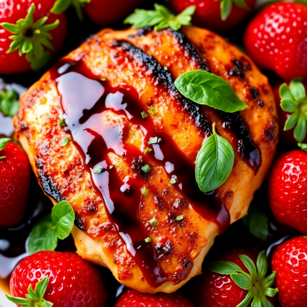 Strawberry Balsamic Chicken