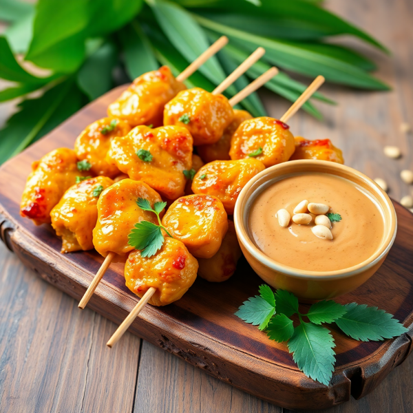 Sate Marangi: Indonesian Grilled Chicken Skewers