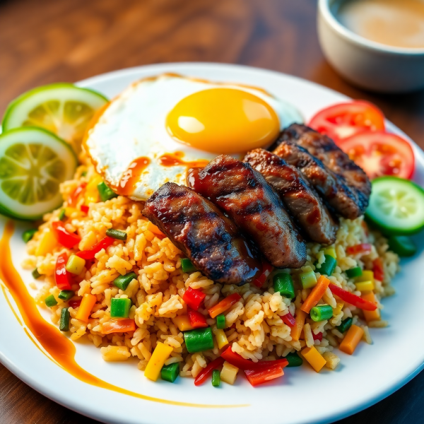 Steak Nasi Goreng Delight