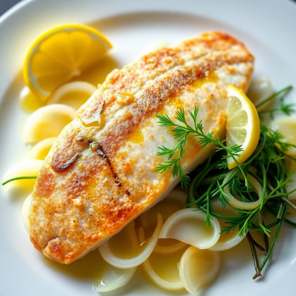 Seaside Dorade with Seaweed and Fennel