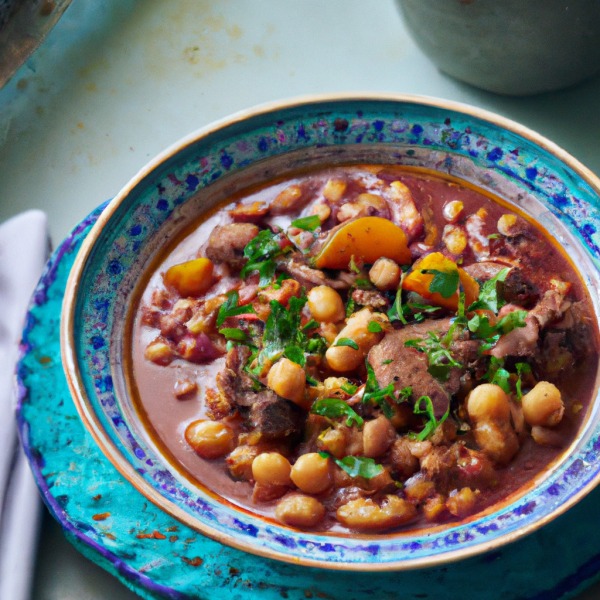 Arab Beef and Bean Stew