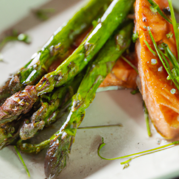 Salmon with Asparagus