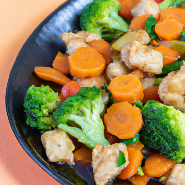 Chinese Chicken and Veggies Stir Fry