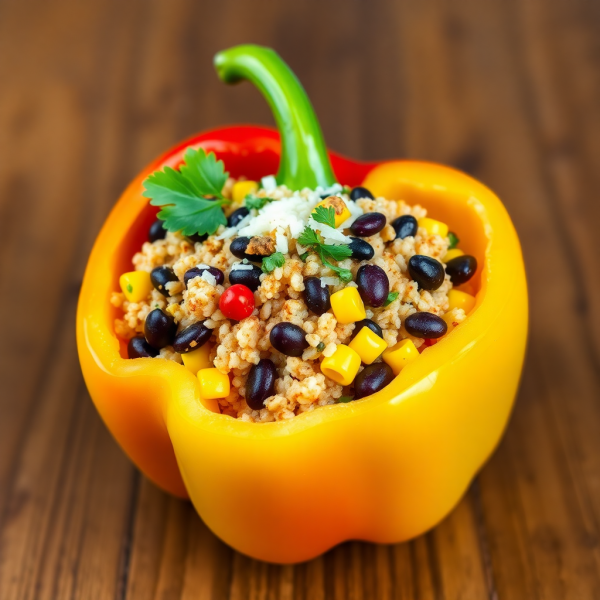 Stuffed Bell Peppers Delight