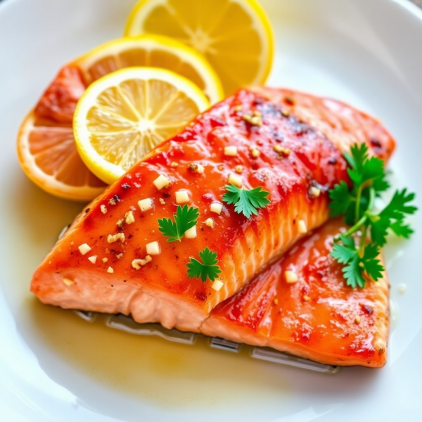 Lemon Garlic Butter Salmon