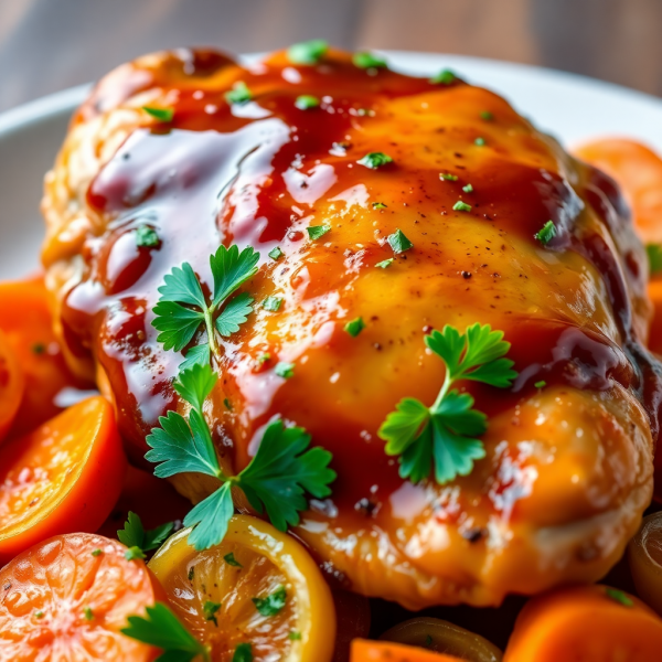 Beer-Braised Chicken Thighs