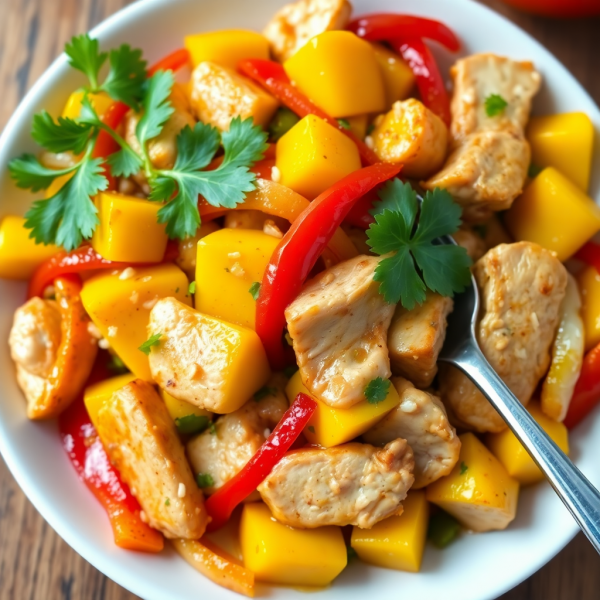 Mango Chicken Stir-Fry