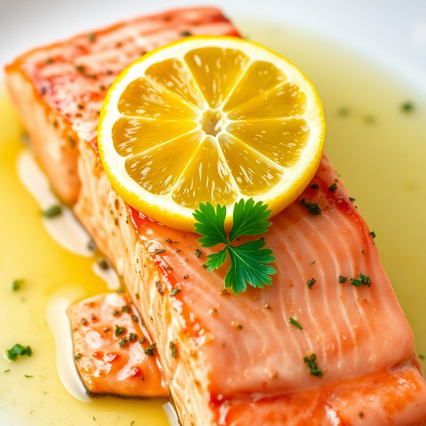 Lemon Herb Grilled Salmon