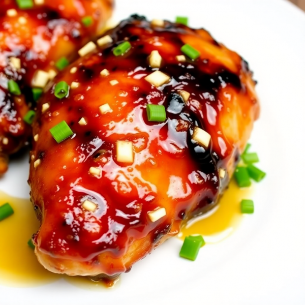 Honey Garlic Chicken Thighs