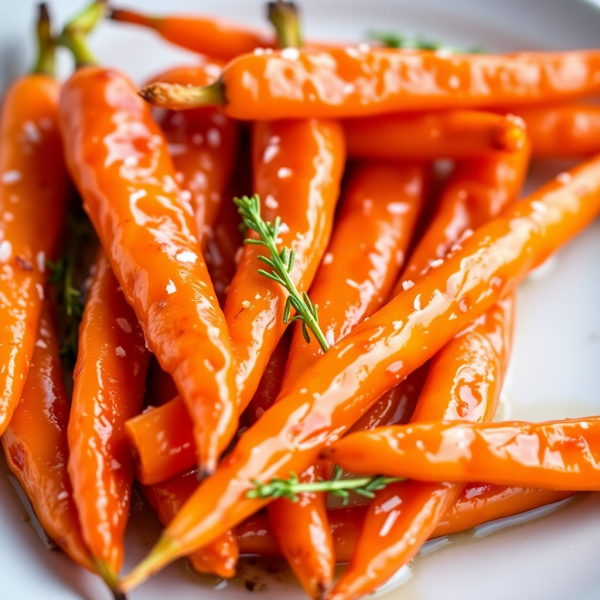 Honey Glazed Carrots with Thyme