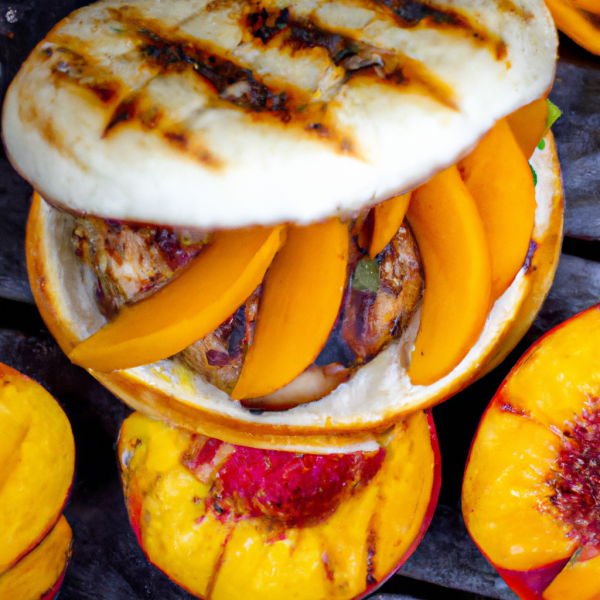 Peach Burgers