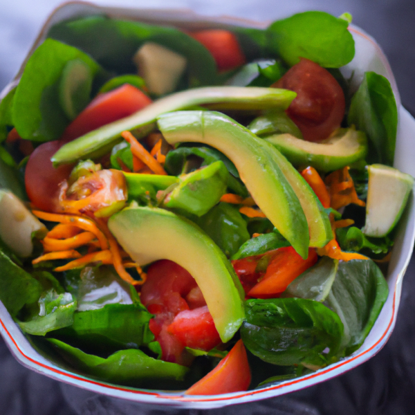 American Avocado Garden Salad