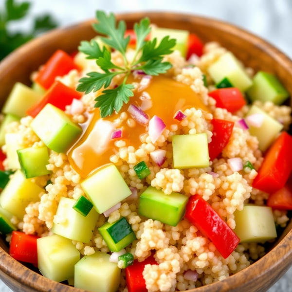 Cucumber and Quinoa Salad