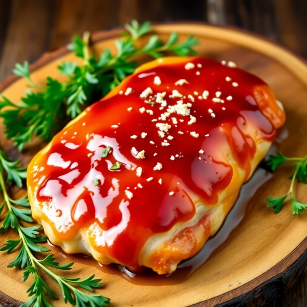 Savory Jelly Glazed Chicken