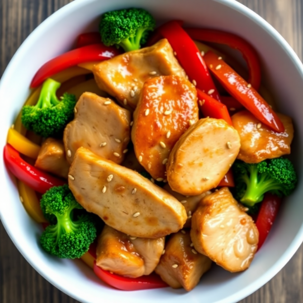 Tea-Infused Chicken Stir-Fry