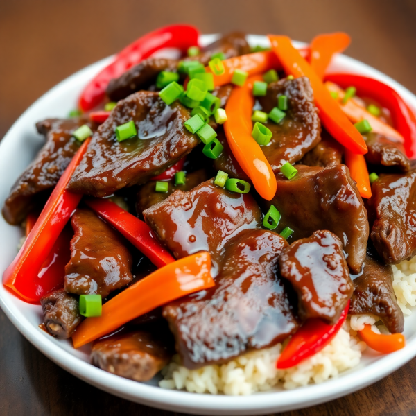 Savory Garlic Beef Stir-Fry