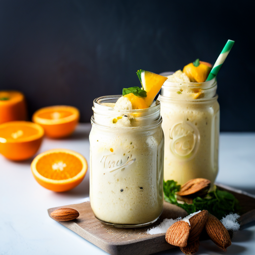 Pineapple Orange Morning Smoothie