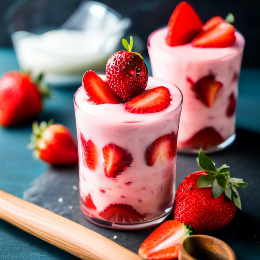 Strawberry Yogurt Creamsicles