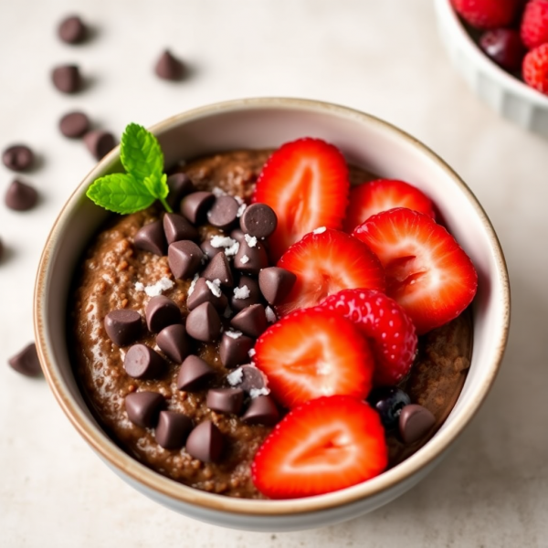 Chocolate Quinoa Bowl