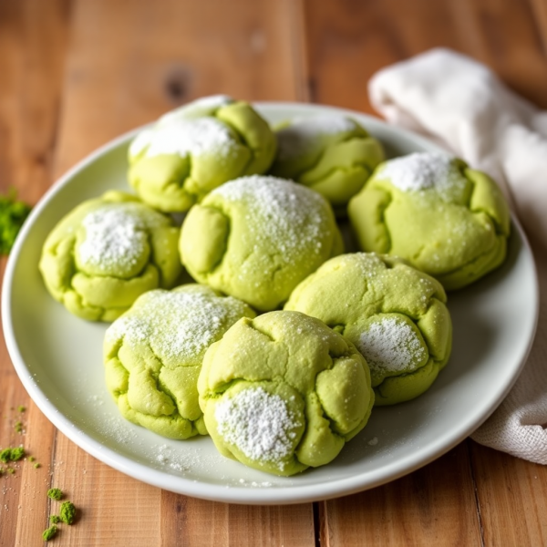 Matcha Green Tea Cookies