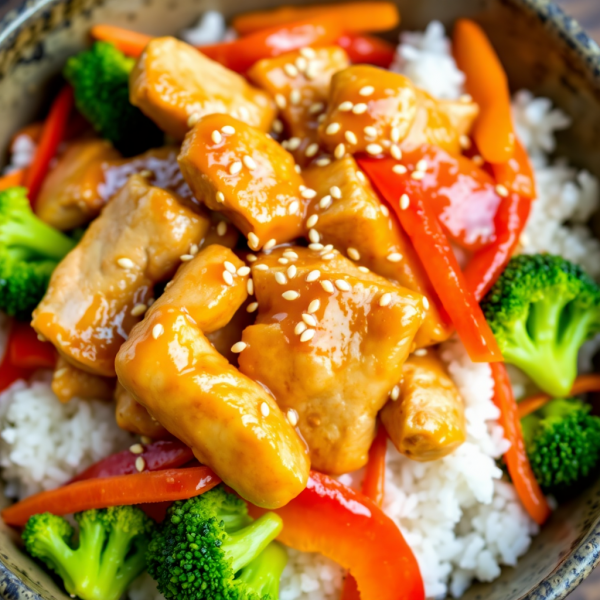 Ginger Chicken Stir-Fry