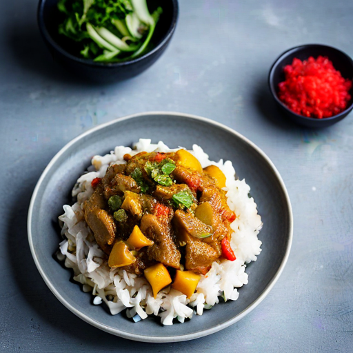 Japanese Curried Beef Dish 