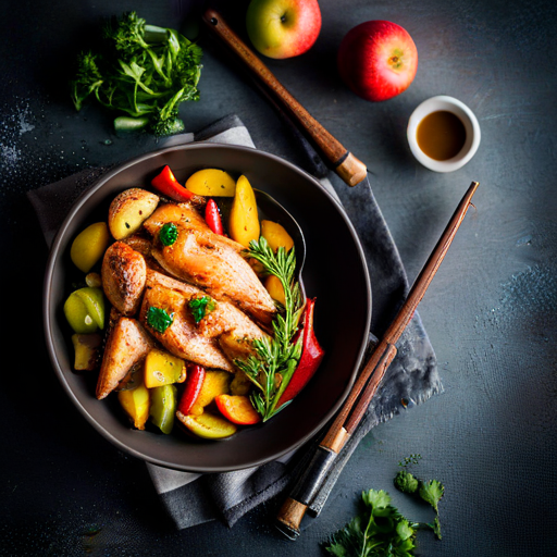 Apple Chicken Stir-Fry