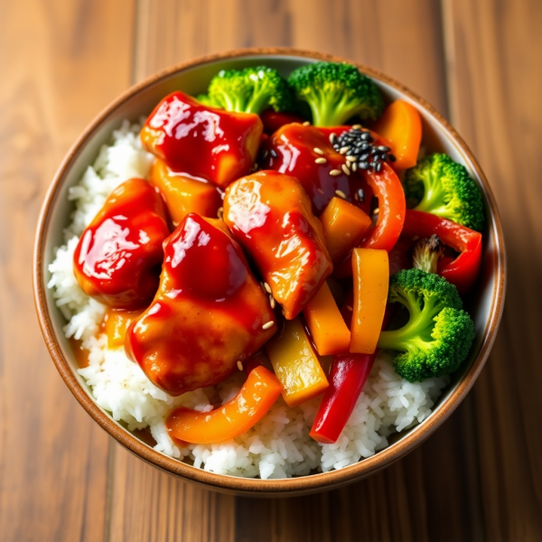 Gochujang Glazed Chicken Bowl