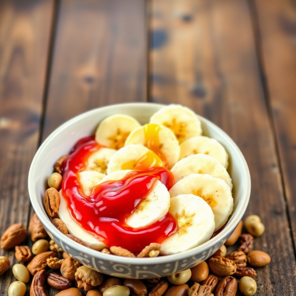 Banana Nut Jam Bowl