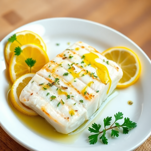 Lemon Herb Grilled Cod