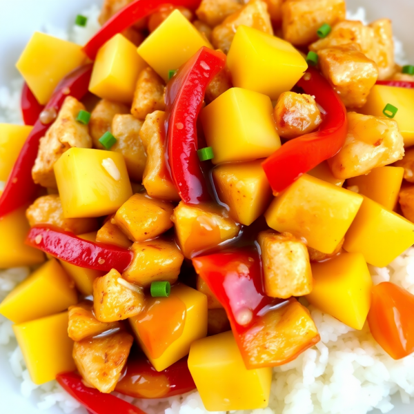 Tropical Pineapple Chicken Stir-Fry