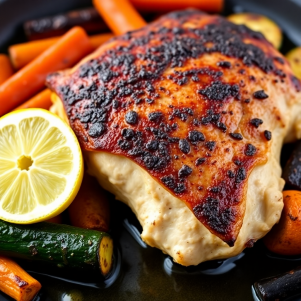 Coffee-Crusted Chicken Breast