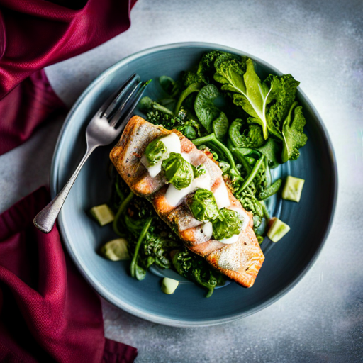 Vegetarian Arabic Cod and Trout Salad 