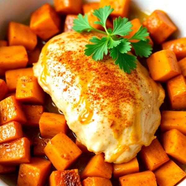 Sweet Potato Chicken Bake