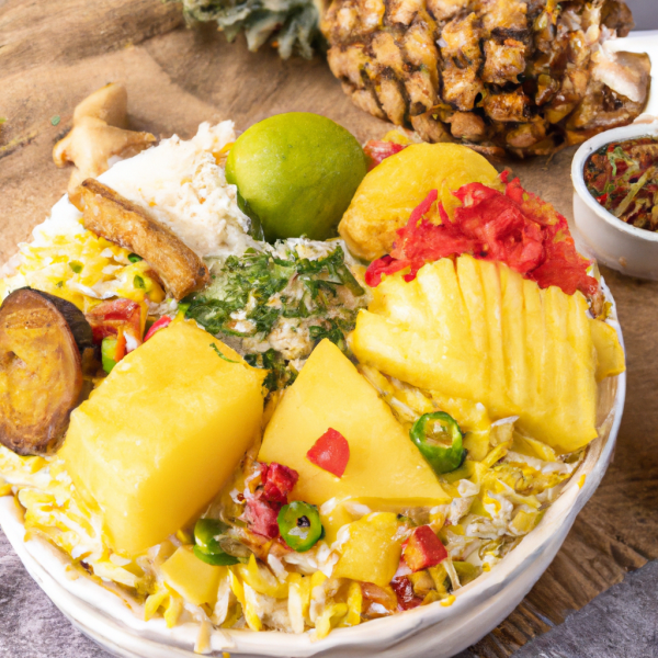 Arabian Pineapple Rice Bowl