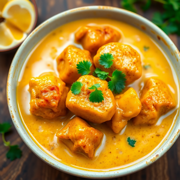 Simple Coconut Curry Chicken